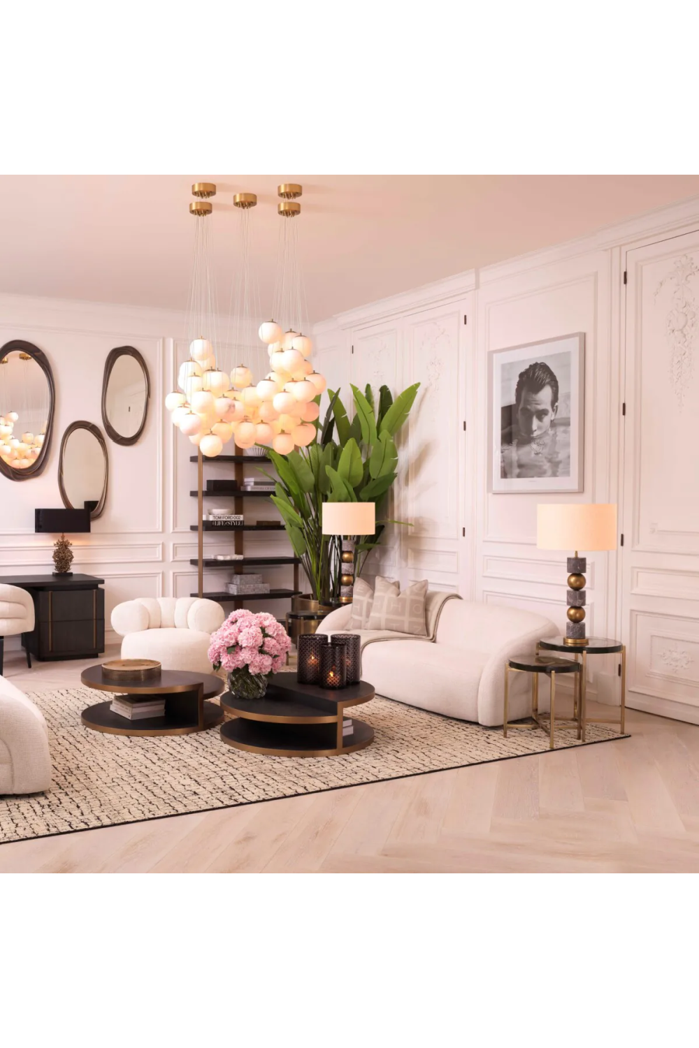 Marble Table Lamp Levy | Eichholtz Miami