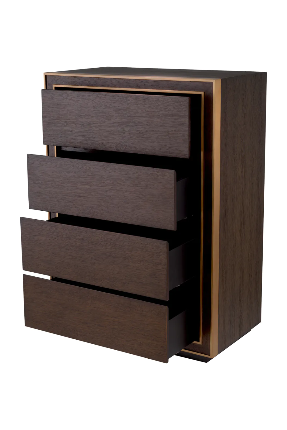 Brown Oak Tall Dresser Camelot | Eichholtz Miami
