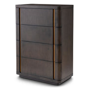 Mocha Oak Dresser Tall Modesto | Eichholtz Miami