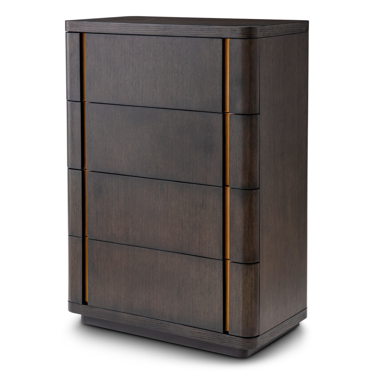 Mocha Oak Dresser Tall Modesto | Eichholtz Miami