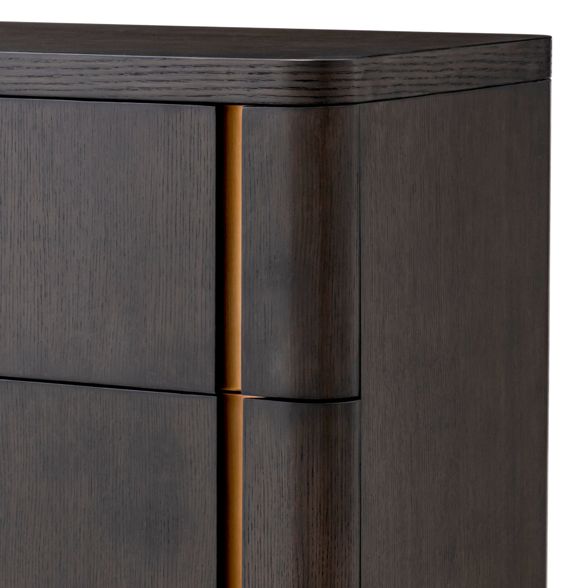 Mocha Oak Dresser Tall Modesto | Eichholtz Miami