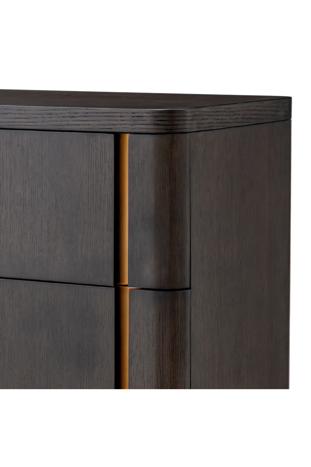 Mocha Oak Dresser Tall Modesto | Eichholtz Miami