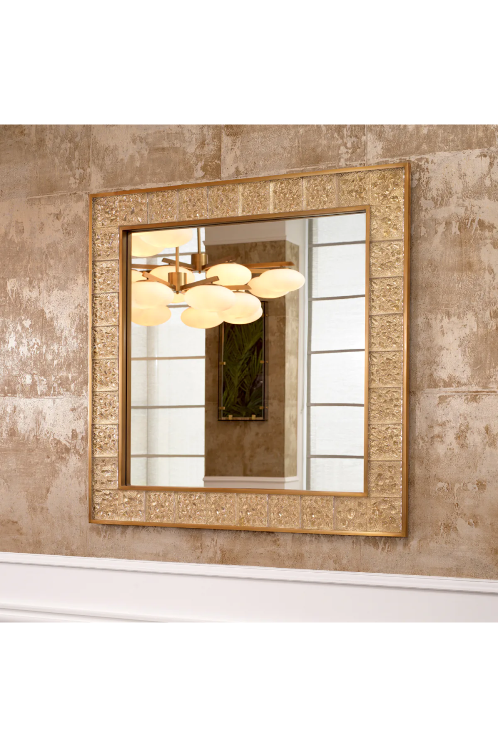 Handmade Glass Mirror Mellot | Eichholtz Miami