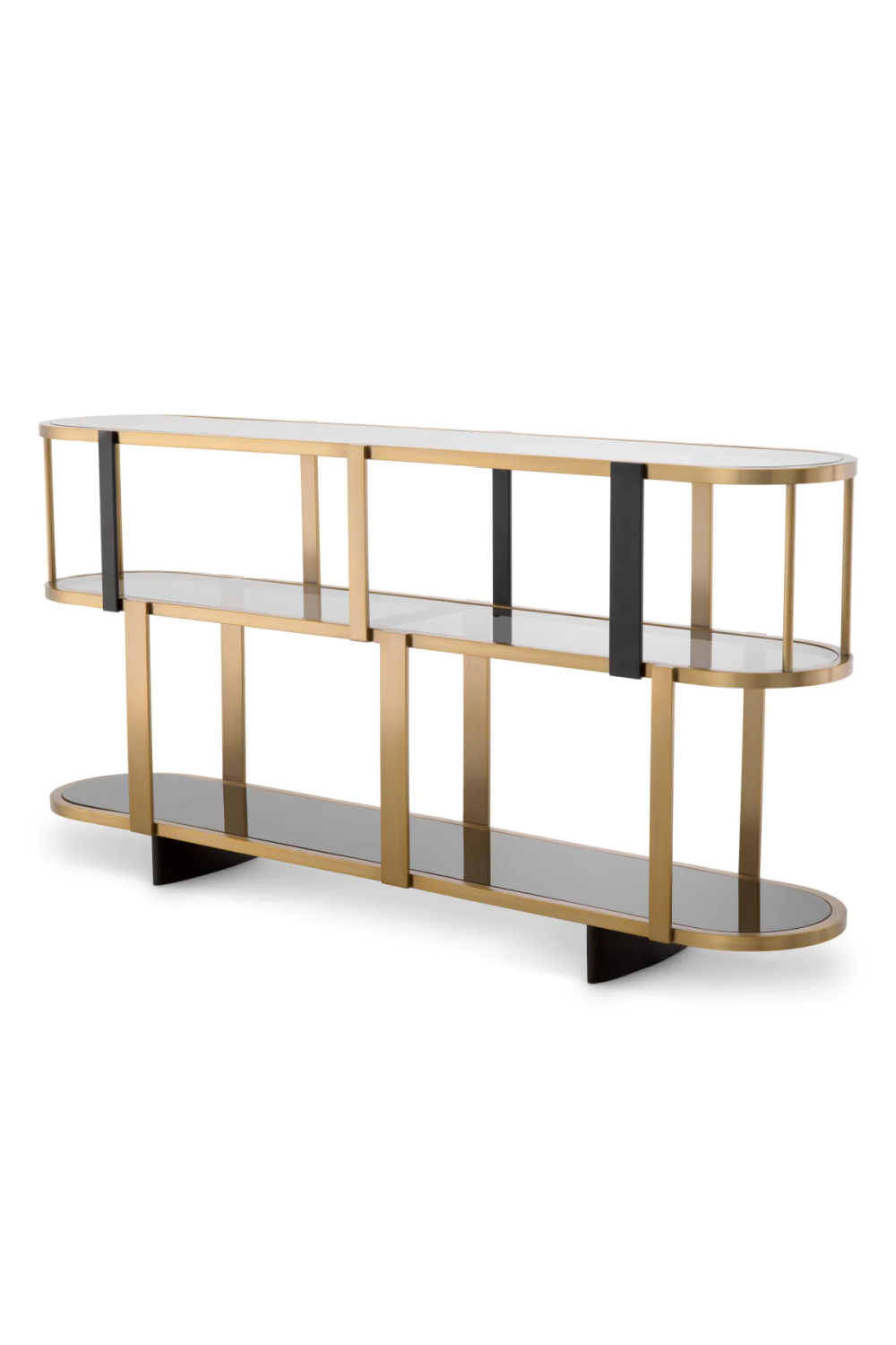 Antique Brass Low Cabinet Clio | Eichholtz Miami