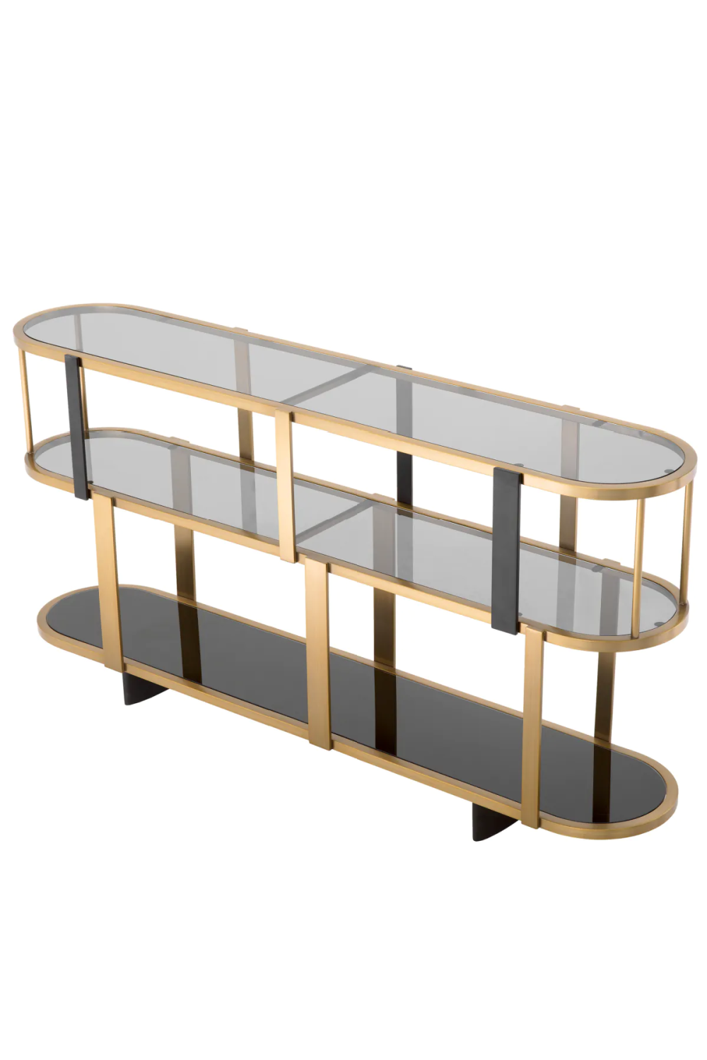 Antique Brass Low Cabinet Clio | Eichholtz Miami