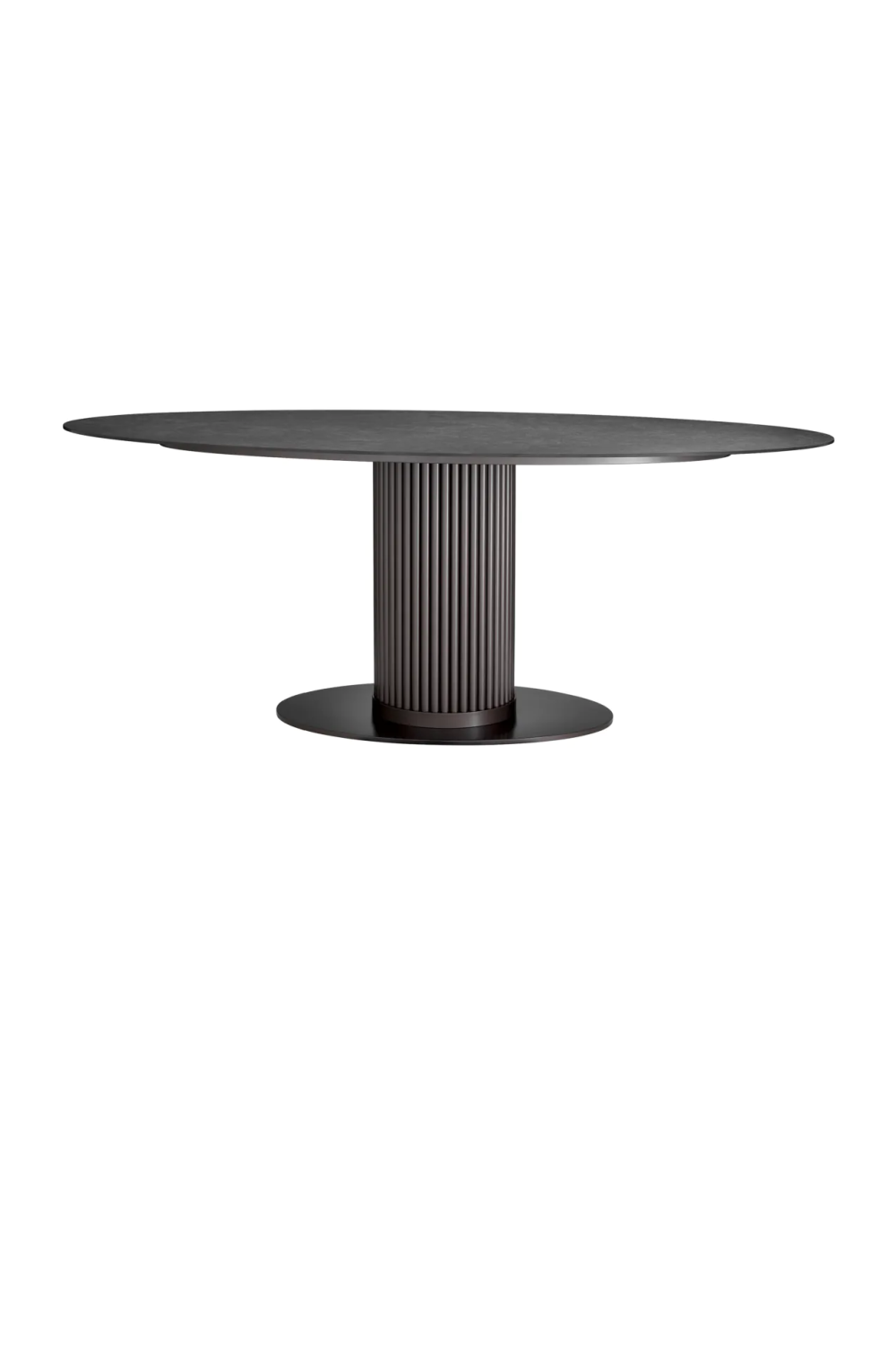 Oval Ceramic Dining Table Volterra | Eichholtz Miami
