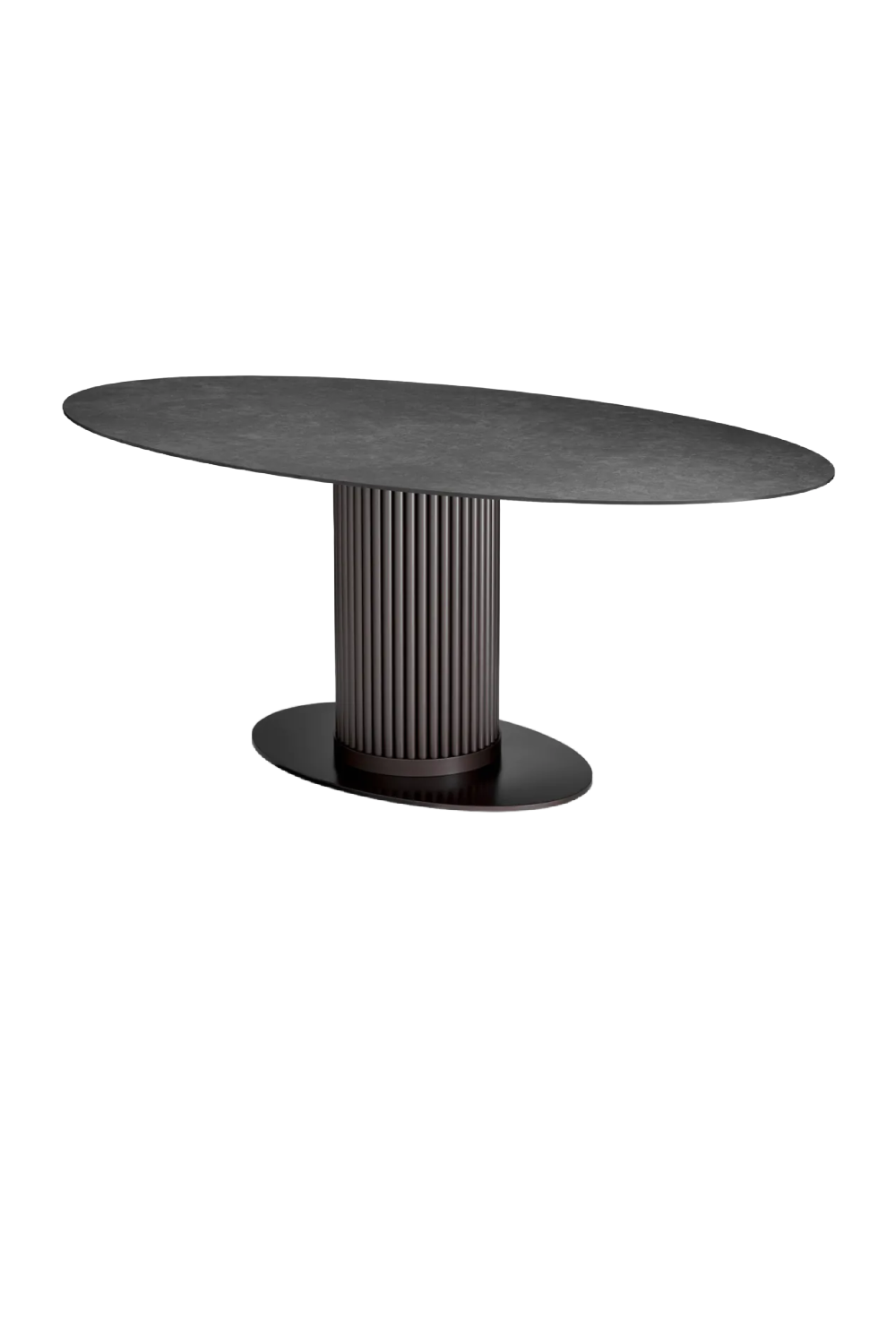 Oval Ceramic Dining Table Volterra | Eichholtz Miami