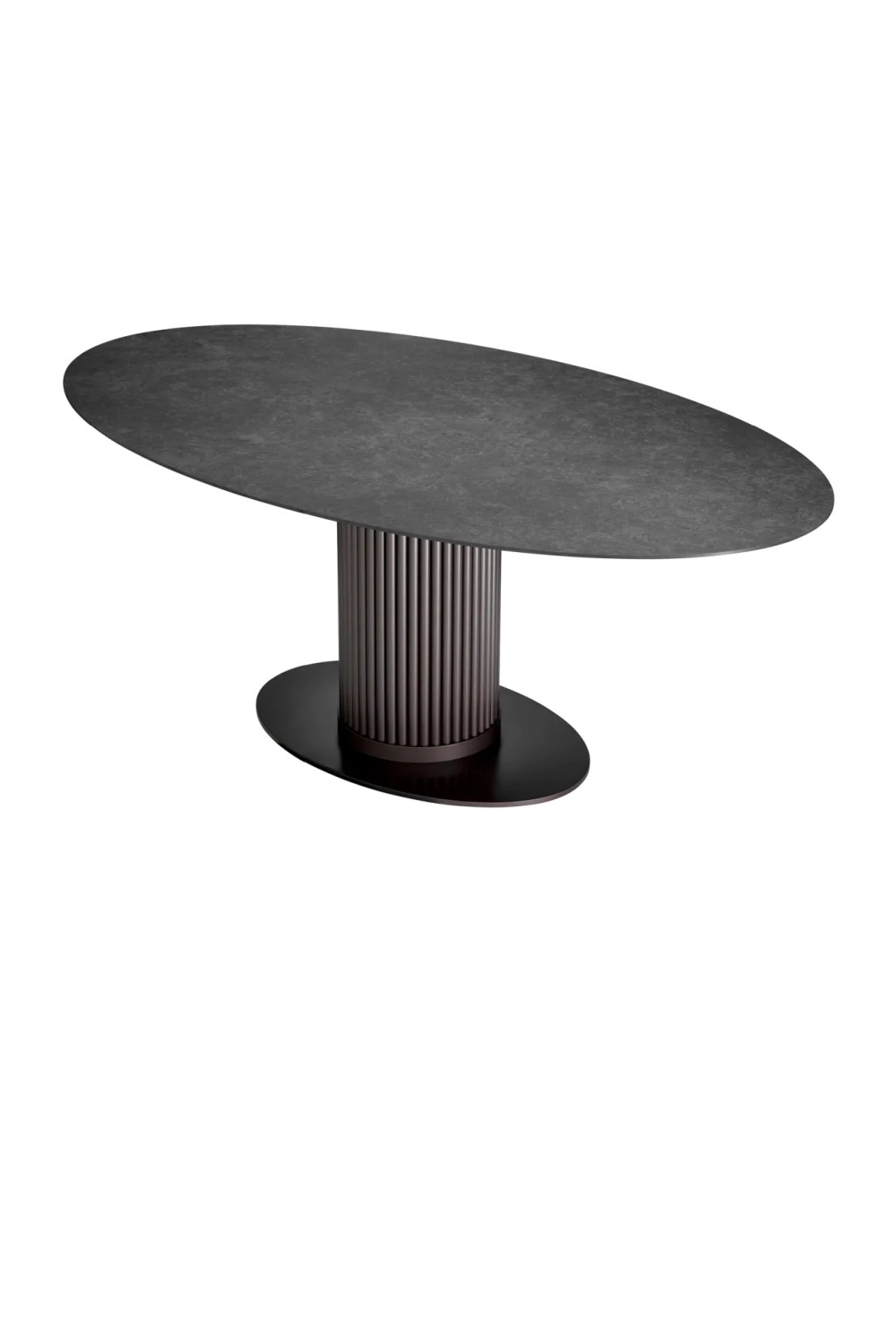 Oval Ceramic Dining Table Volterra | Eichholtz Miami