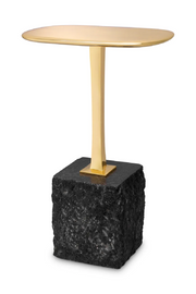 Gold Modern Side Table Kayan | Eichholtz Miami