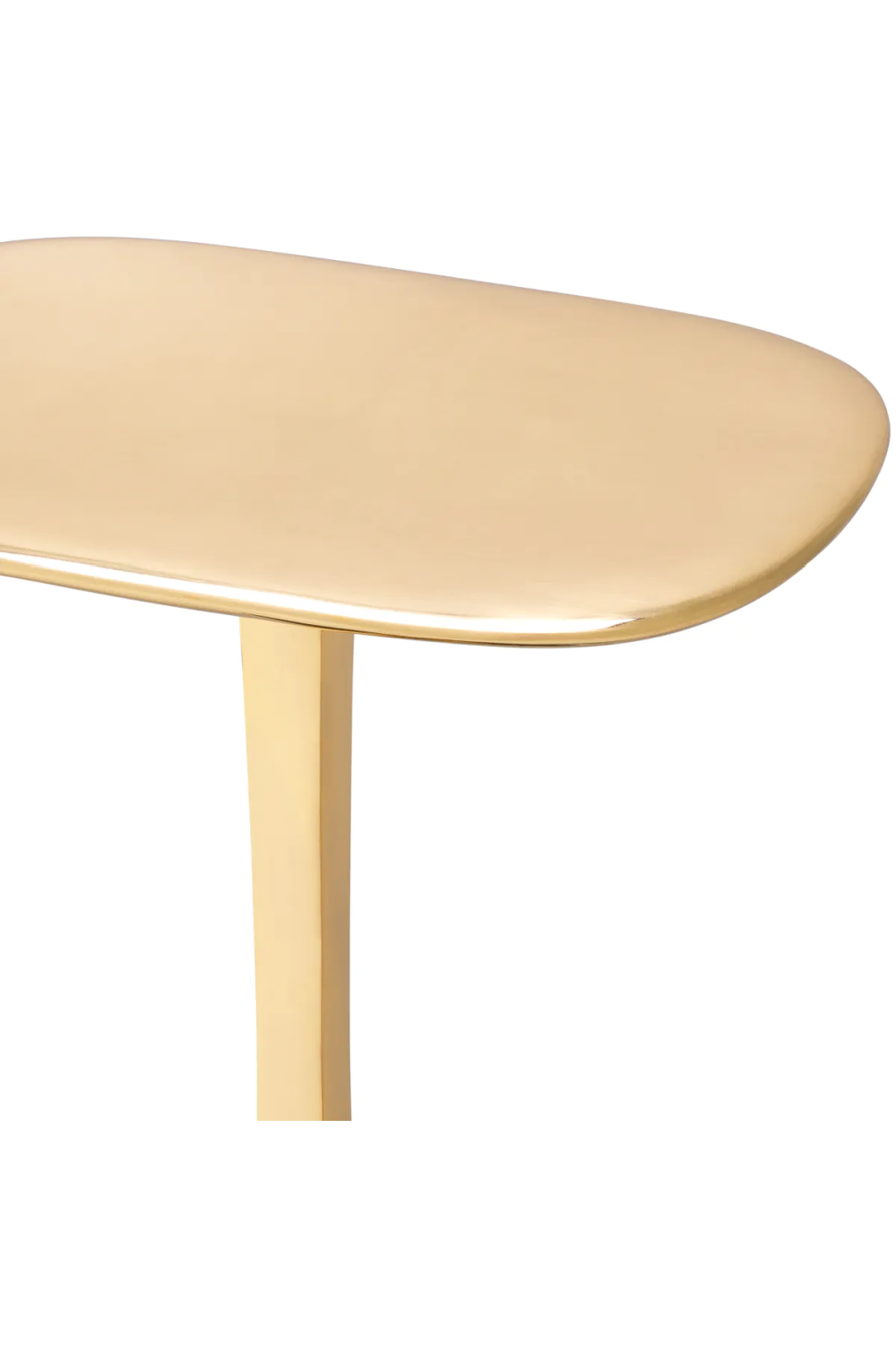 Gold Modern Side Table Kayan | Eichholtz Miami