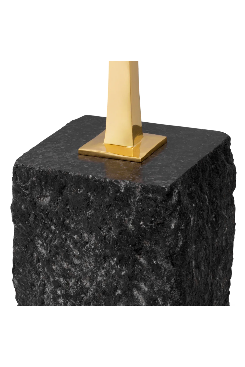 Gold Modern Side Table Kayan | Eichholtz Miami