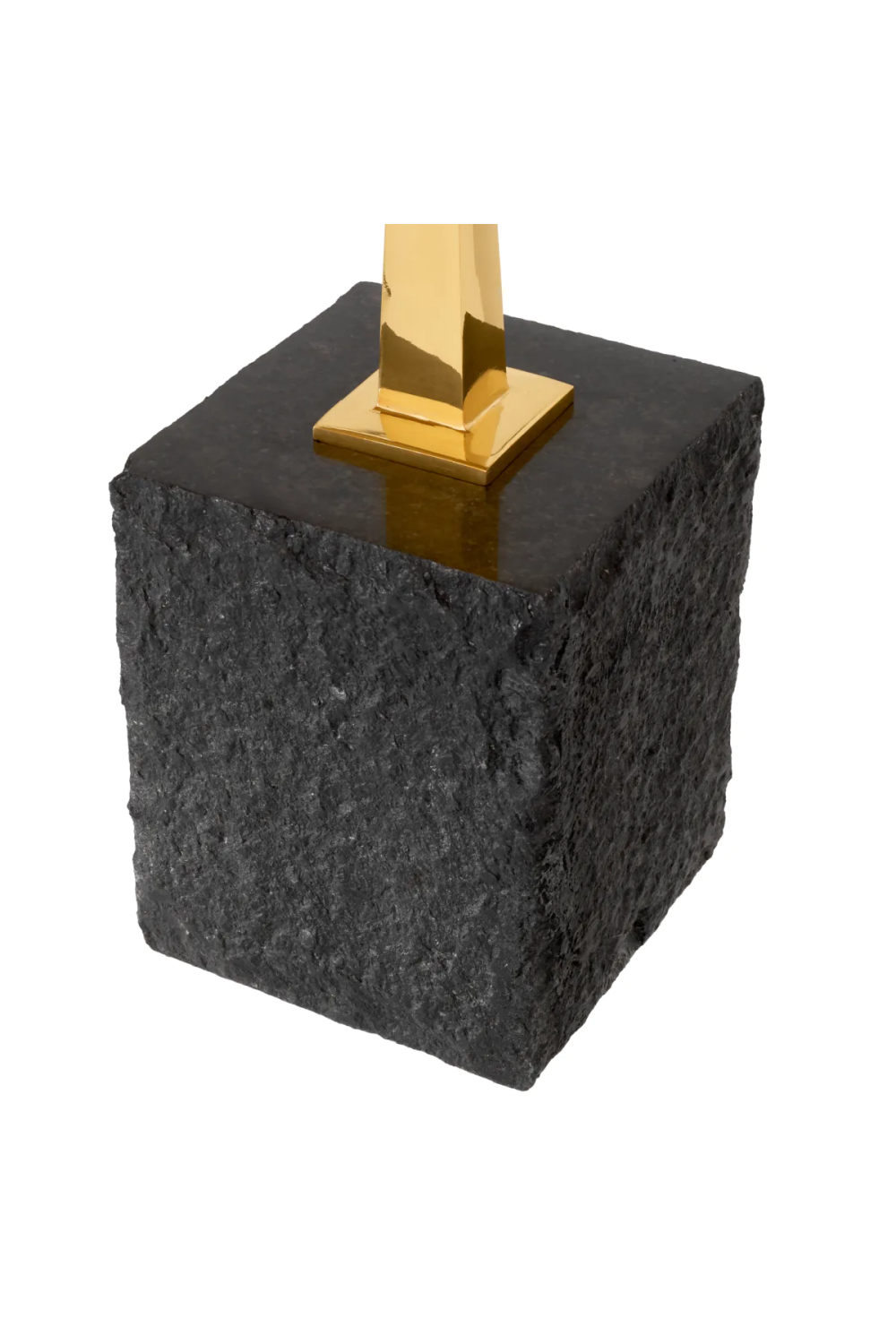 Gold Modern Side Table Kayan | Eichholtz Miami