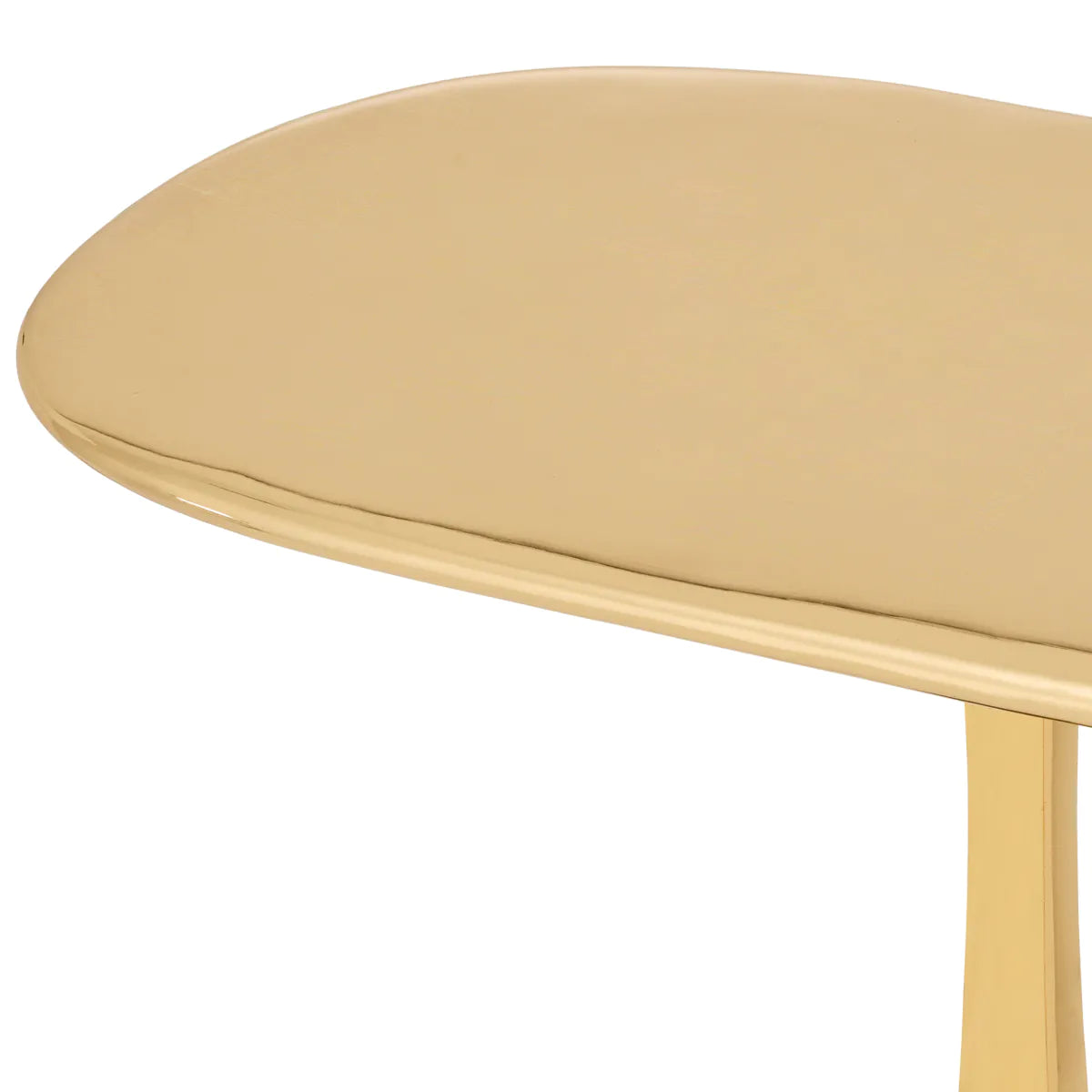 Gold Modern Side Table Kayan | Eichholtz Miami