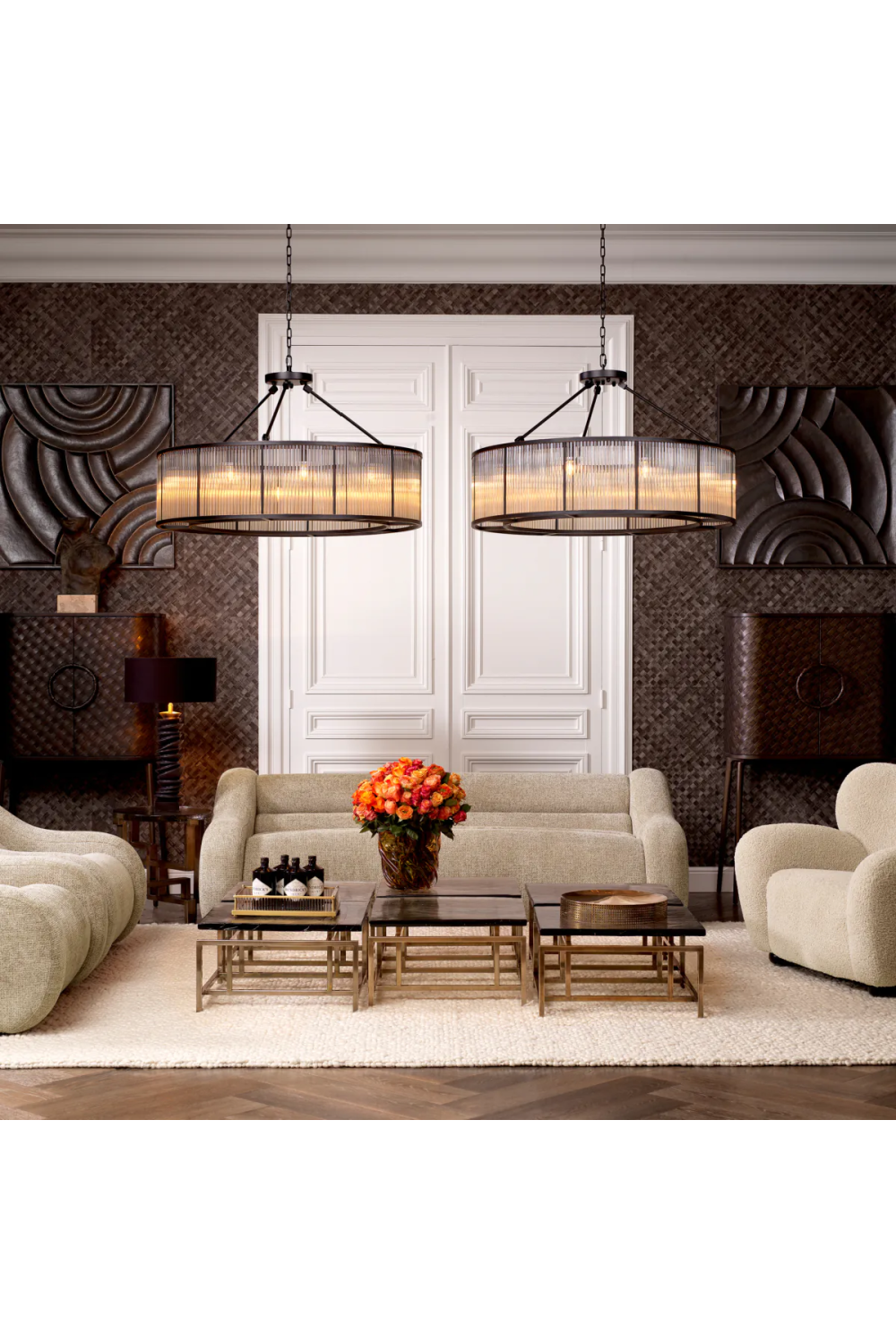 Glass Side Table Gee | Eichholtz Miami