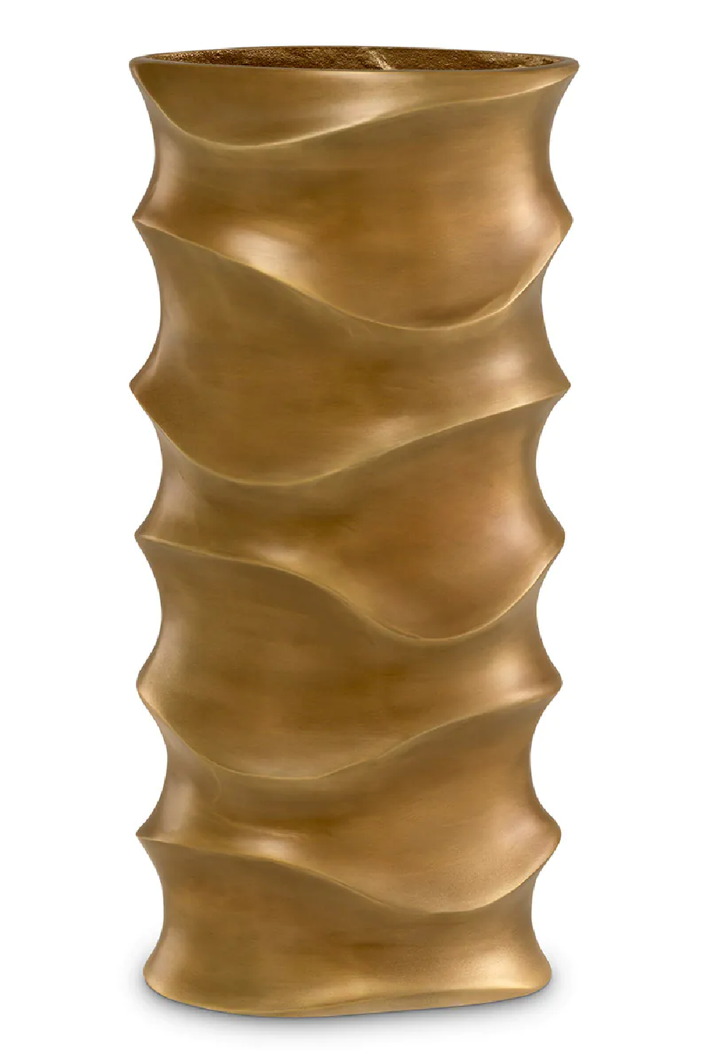 Modern Metallic Vase Rapho | Eichholtz Miami