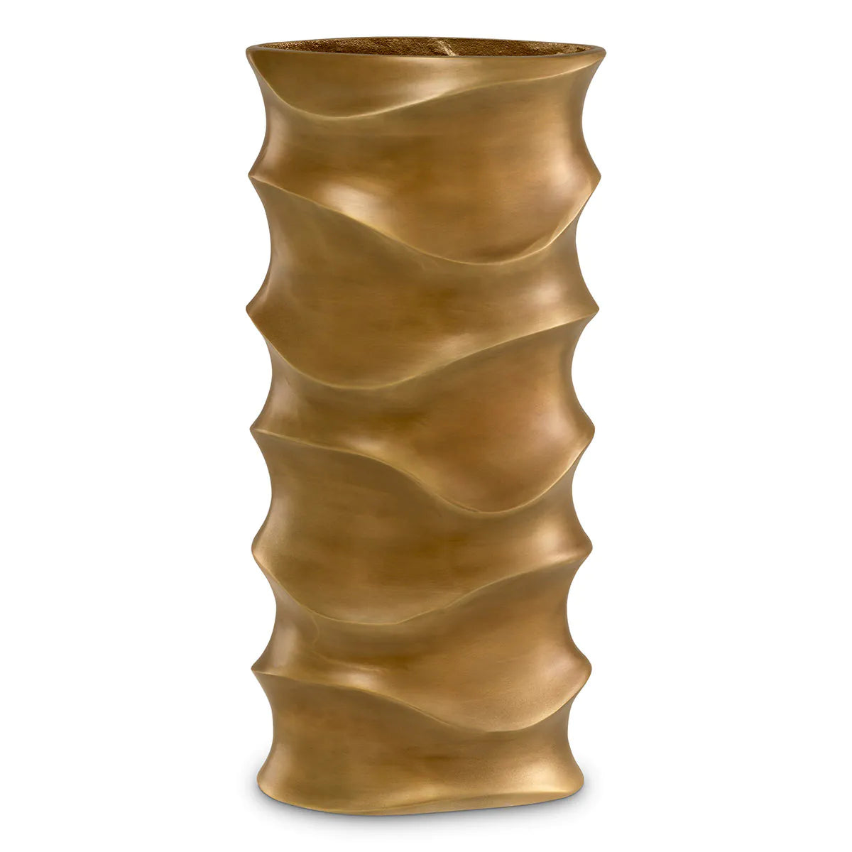 Modern Metallic Vase Rapho | Eichholtz Miami