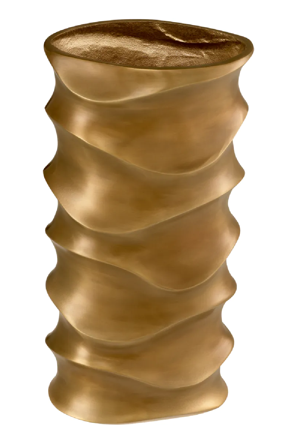 Modern Metallic Vase Rapho | Eichholtz Miami