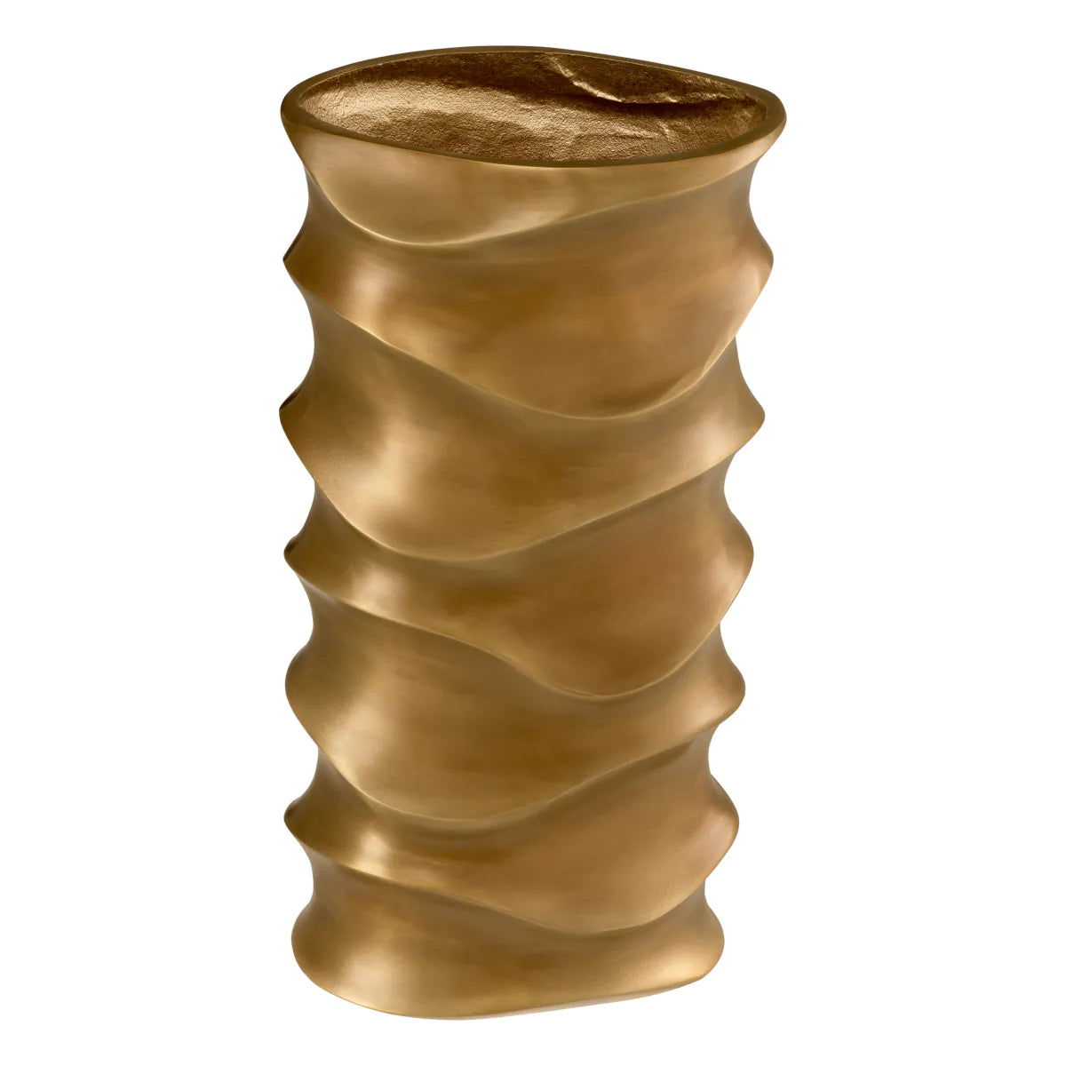 Modern Metallic Vase Rapho | Eichholtz Miami