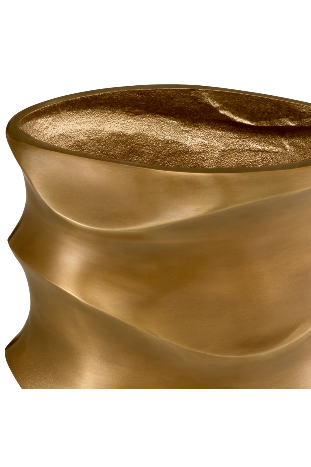 Modern Metallic Vase Rapho | Eichholtz Miami