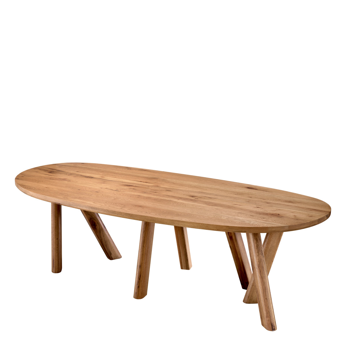 Oval Oak Dining Table | Eichholtz Baysore | Eichholtz Miami