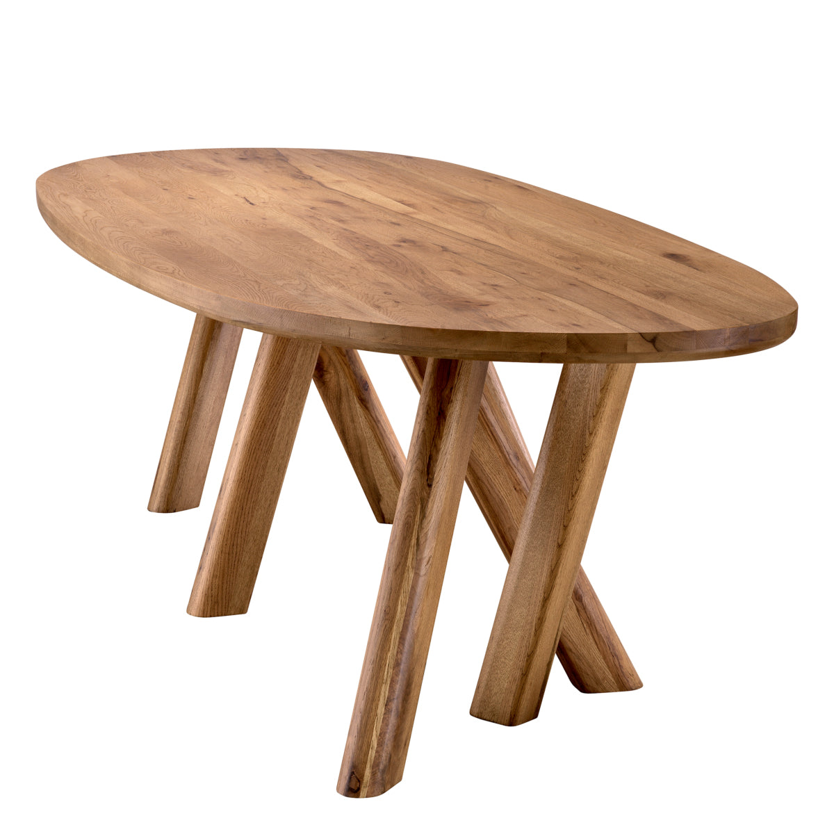 Oval Oak Dining Table | Eichholtz Baysore | Eichholtz Miami