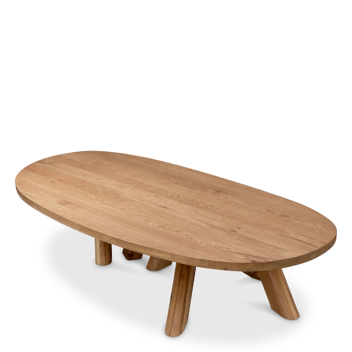 Oval Oak Coffeee Table Bayshore | Eichholtz Miami