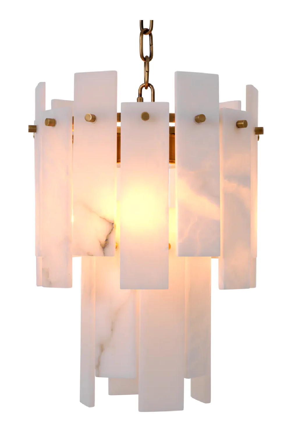 Alabaster Sheet Chandelier Acevedo | Eichholtz Miami