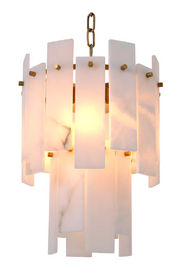 Alabaster Sheet Chandelier Acevedo | Eichholtz Miami