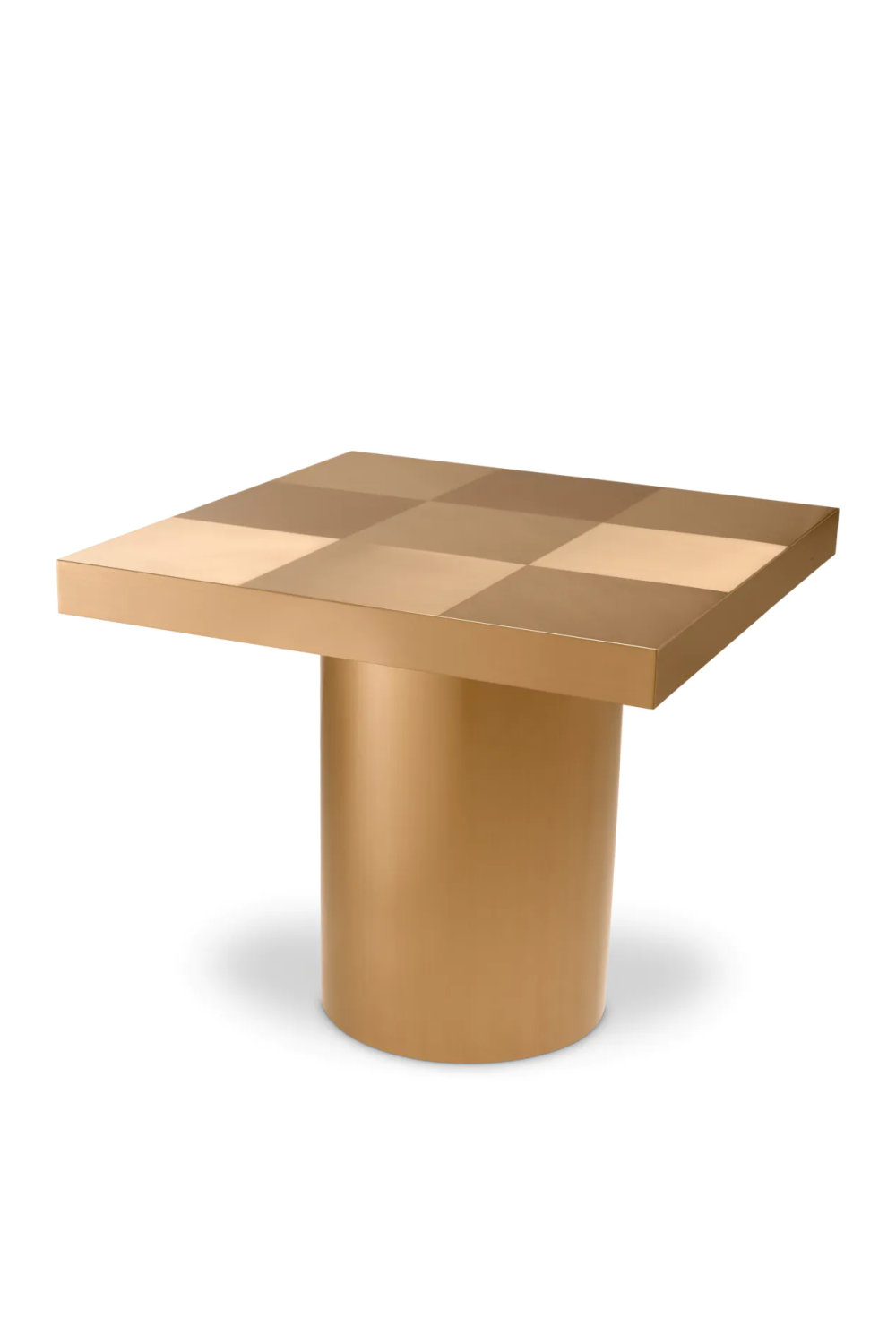 Square Gold Side Table Laporte | Eichholtz Miami
