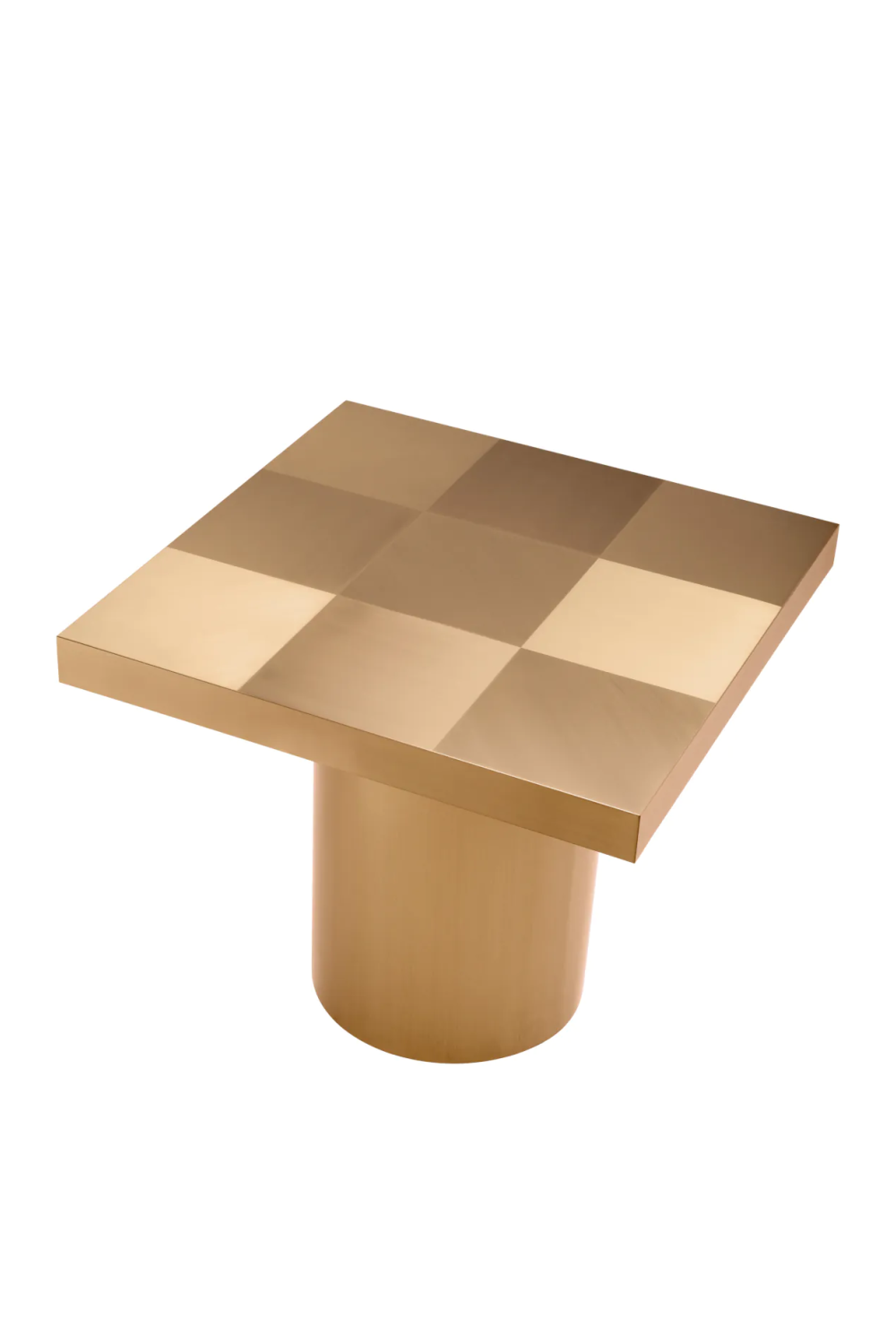 Square Gold Side Table Laporte | Eichholtz Miami