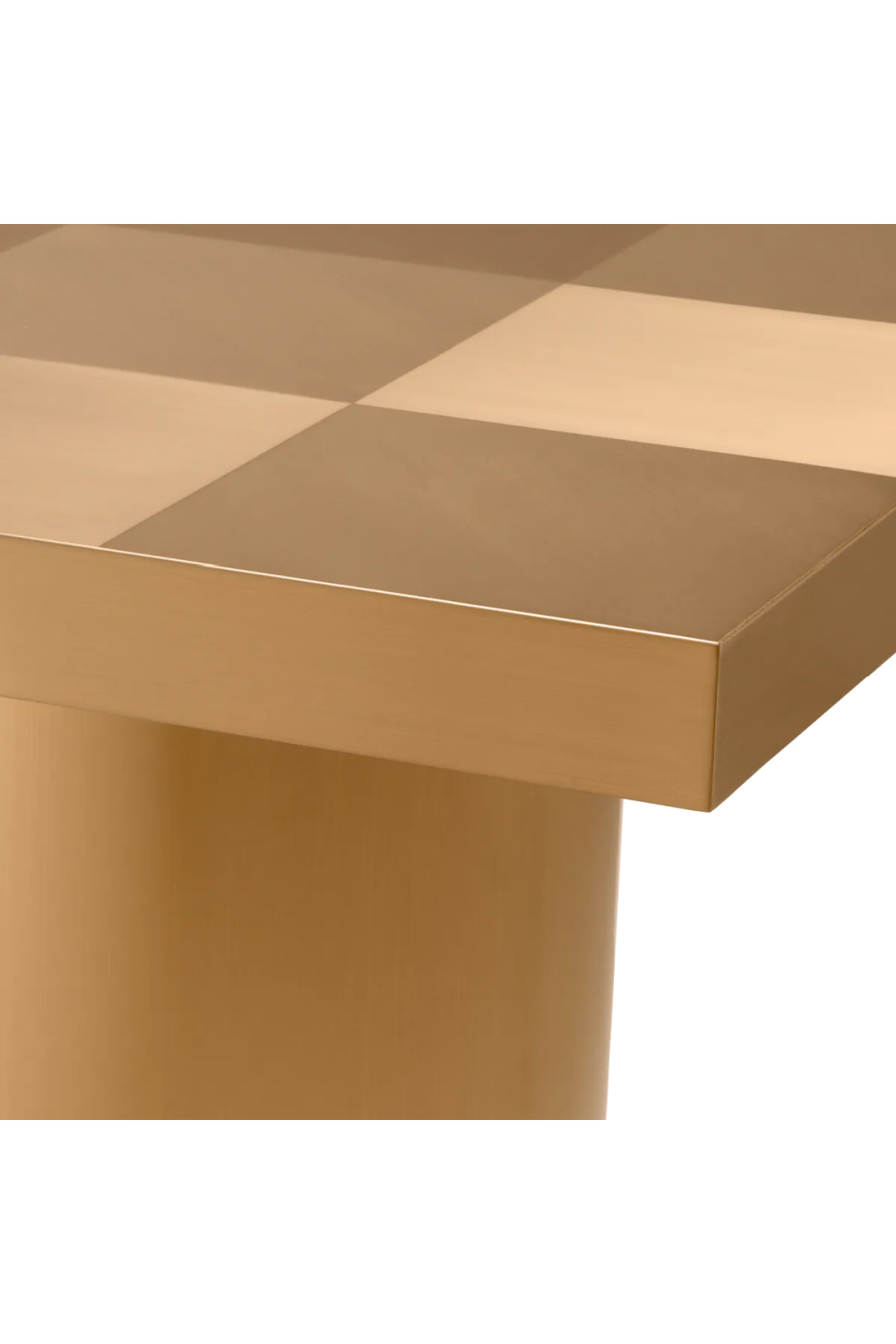 Square Gold Side Table Laporte | Eichholtz Miami