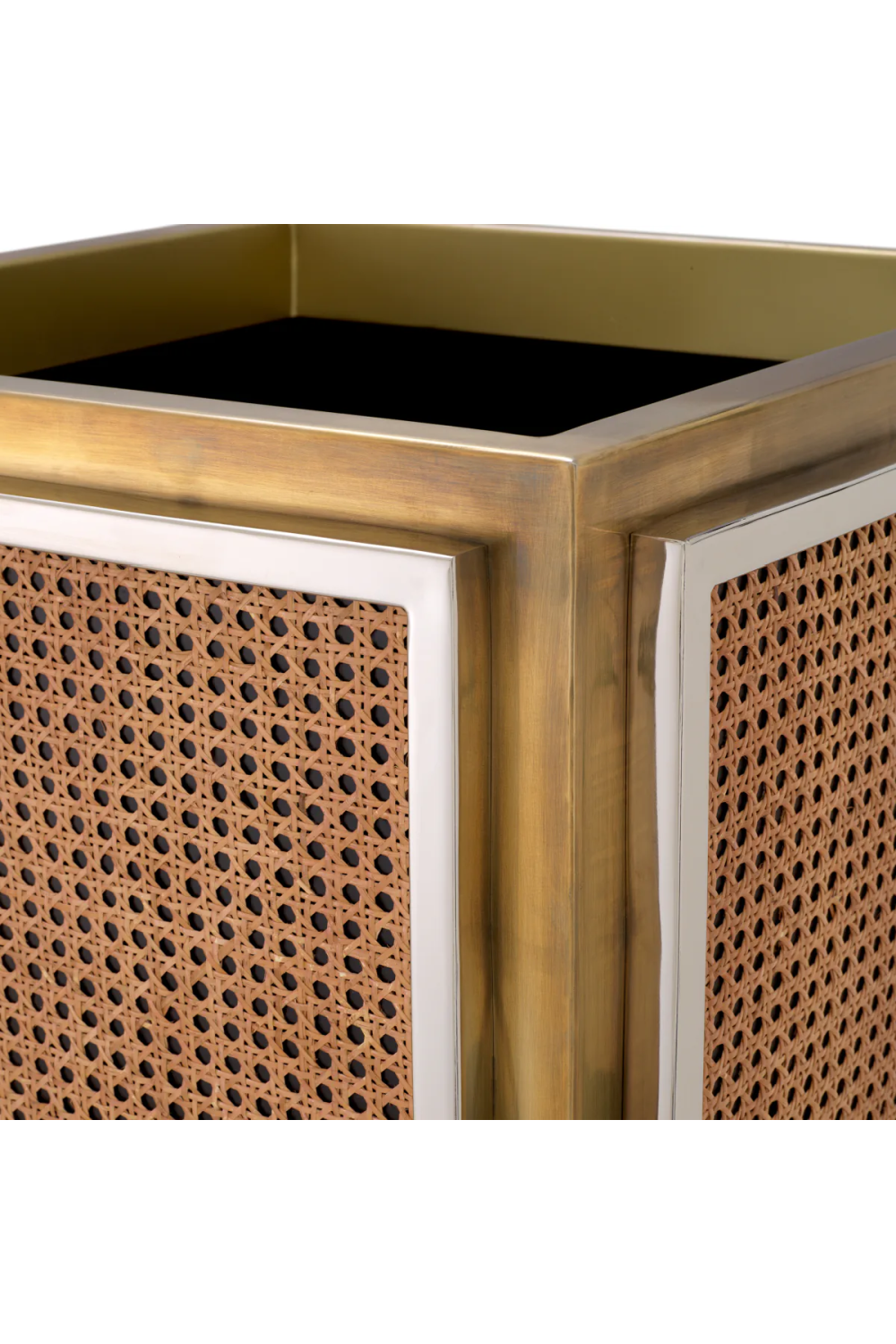 Rattan Cane Planter Tropea | Eichholtz Miami