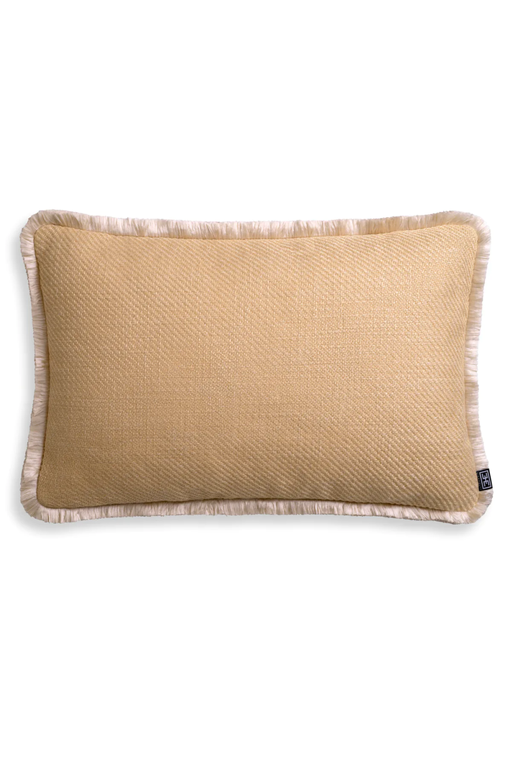Fringed Modern Lumbar Pillow Cancan | Eichholtz Miami