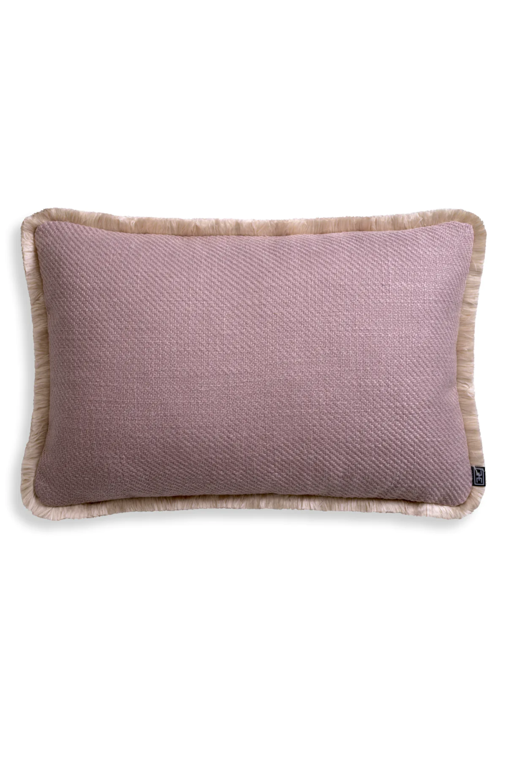 Fringed Modern Lumbar Pillow Cancan | Eichholtz Miami
