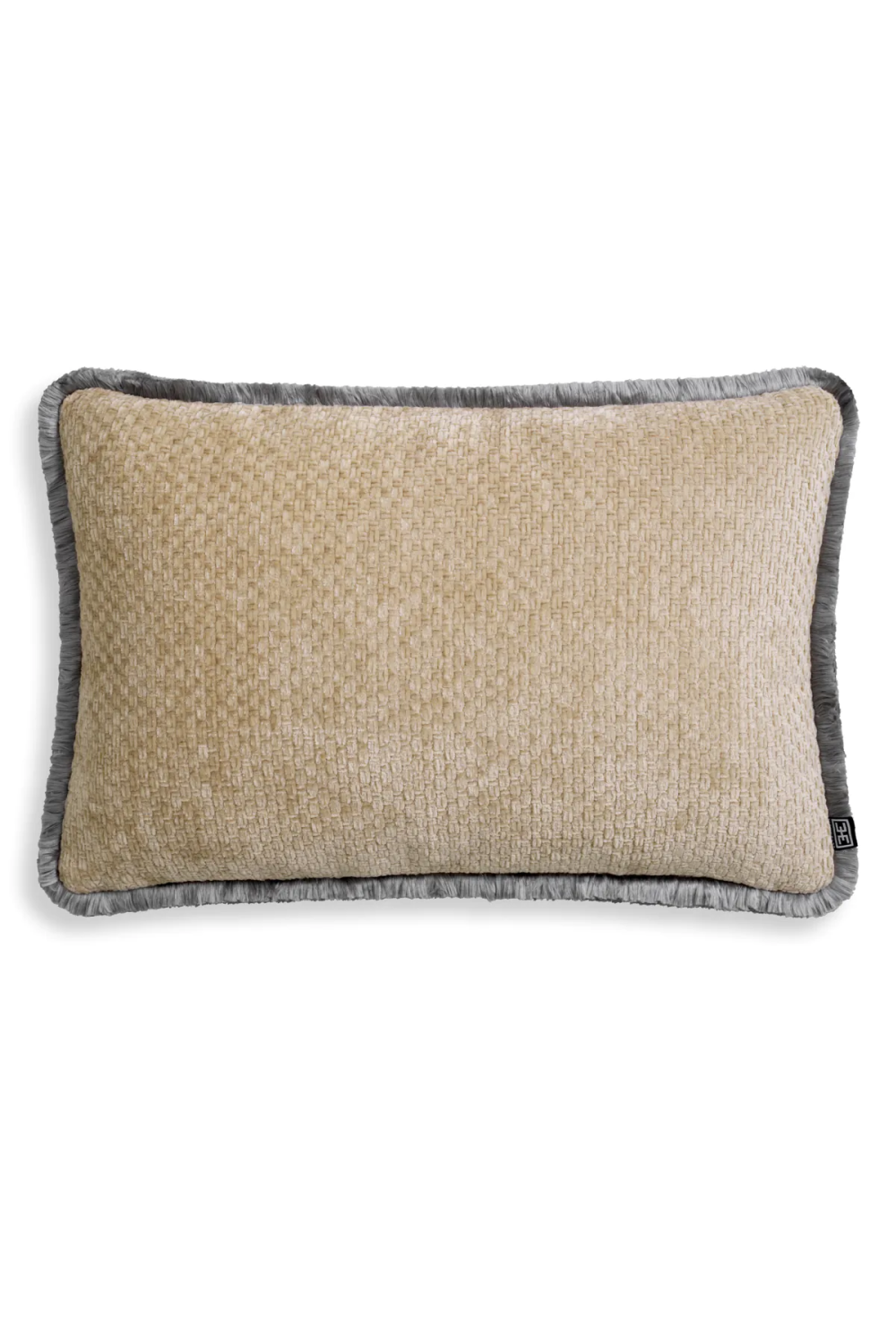 Fringed Minimalist Lumbar Pillow Paia | Eichholtz Miami