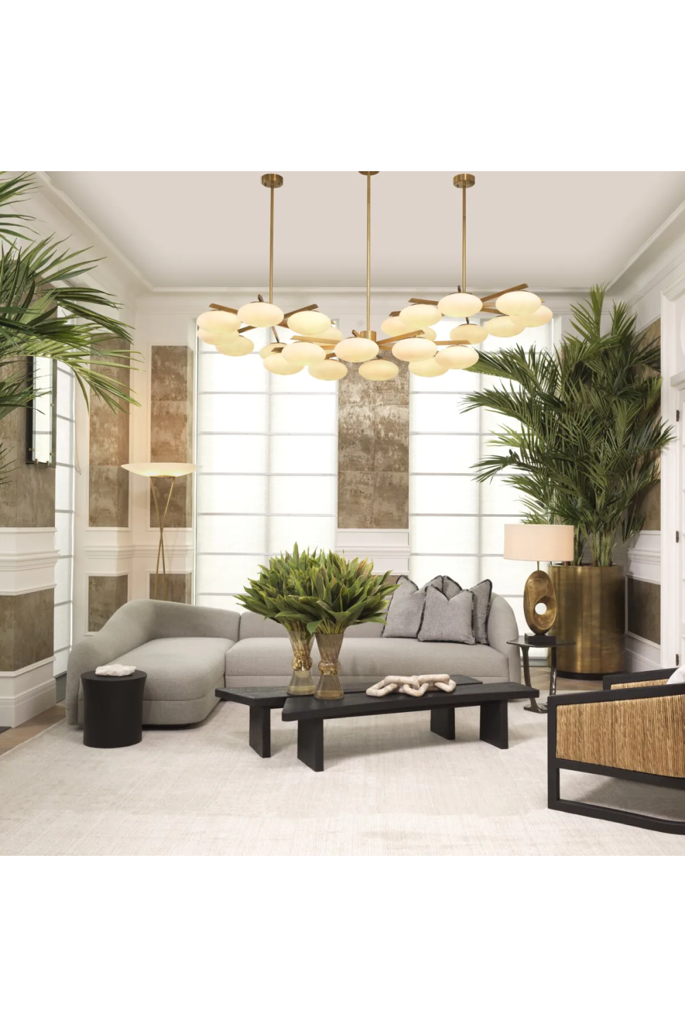 Fringed Minimalist Cushion S Paia | Eichholtz Miami