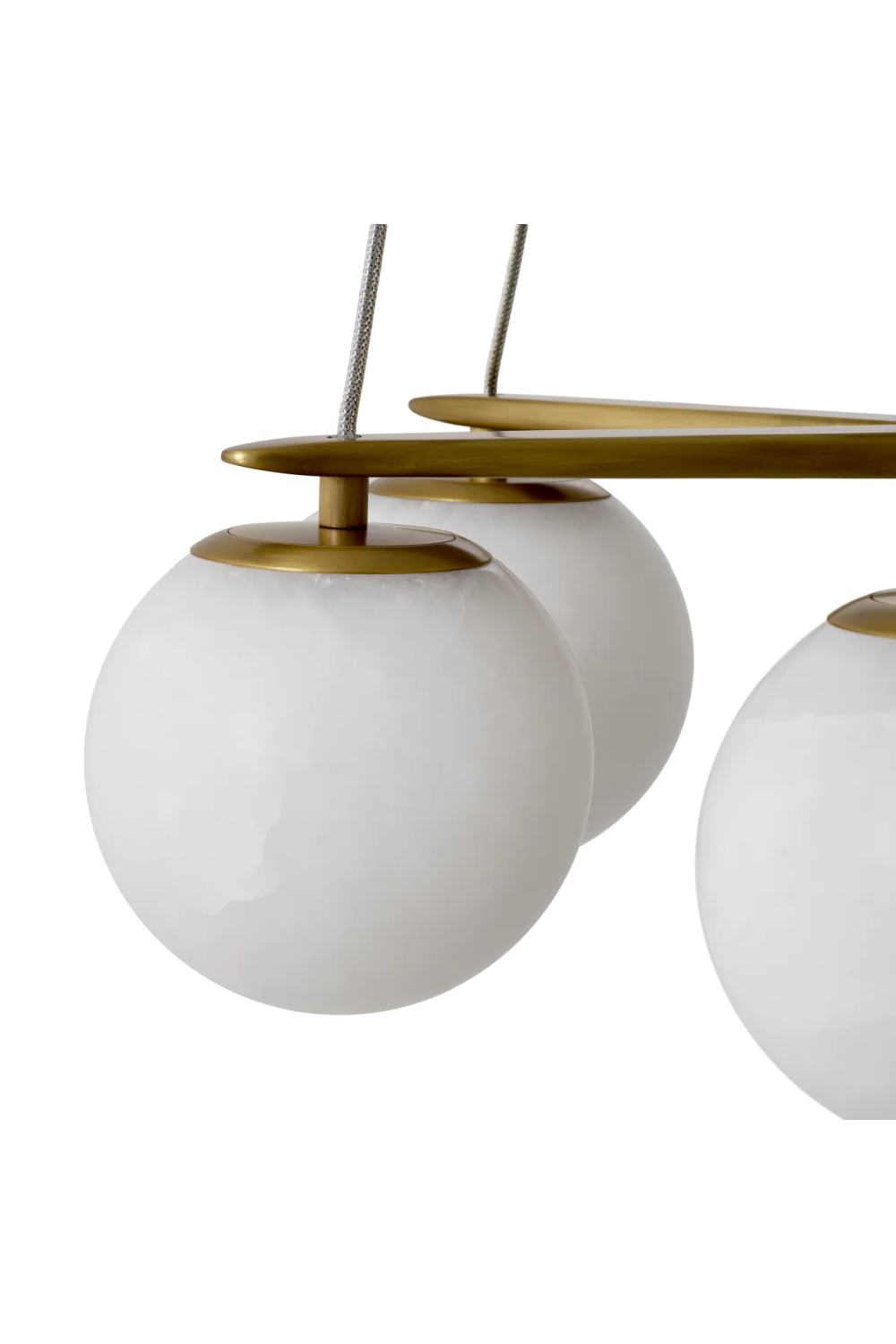 Alabaster Globes Chandelier Morro | Eichholtz Miami