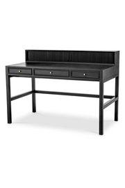 Dark Gray Oak Desk Otranto | Eichholtz Miami