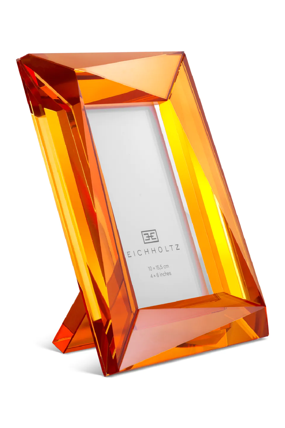 Orange Crystal Picture Frame (2) Obliquity | Eichholtz Miami