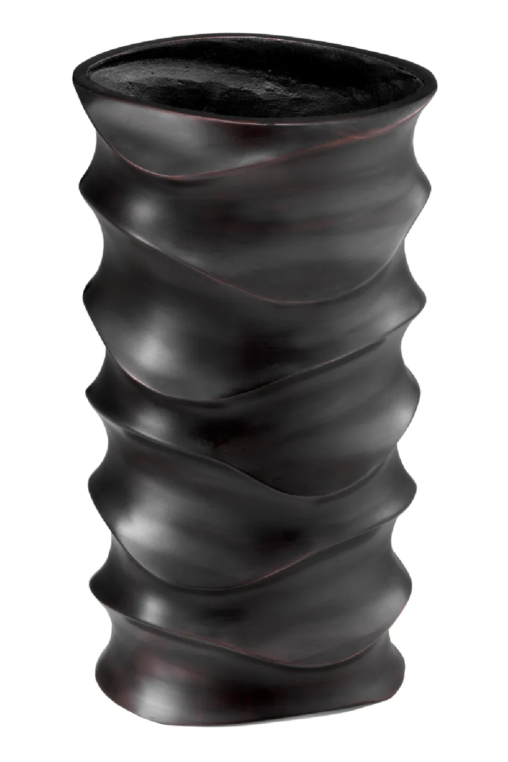 Modern Metallic Vase Rapho | Eichholtz Miami