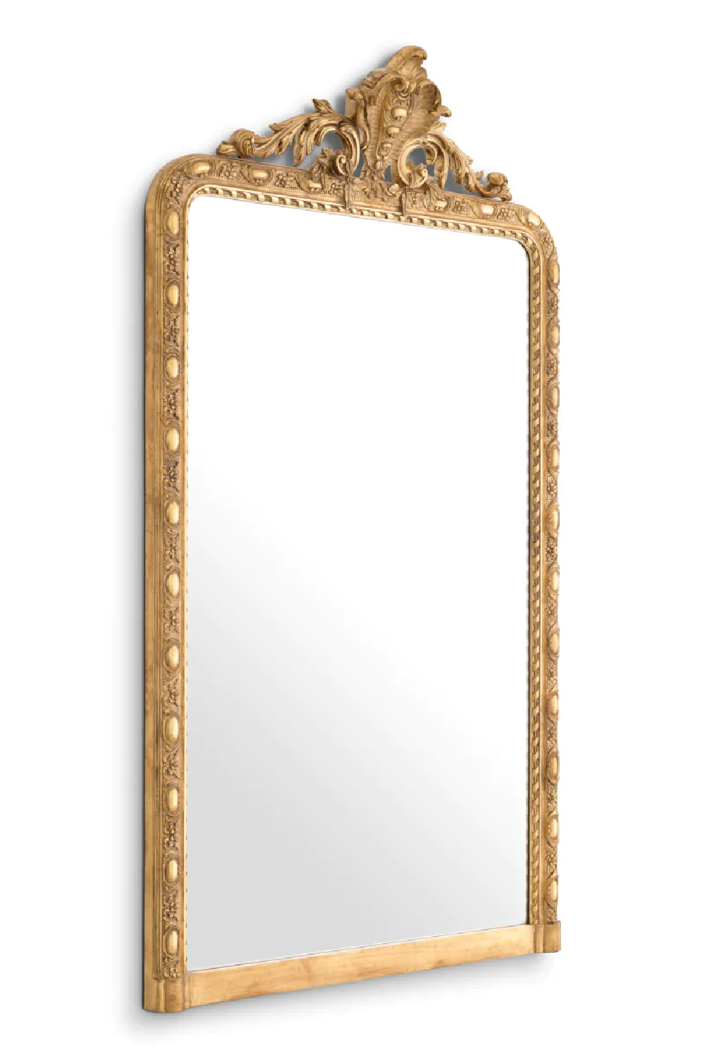 Antique Gold Mahogany Mirror Ludovico | Eichholtz Miami
