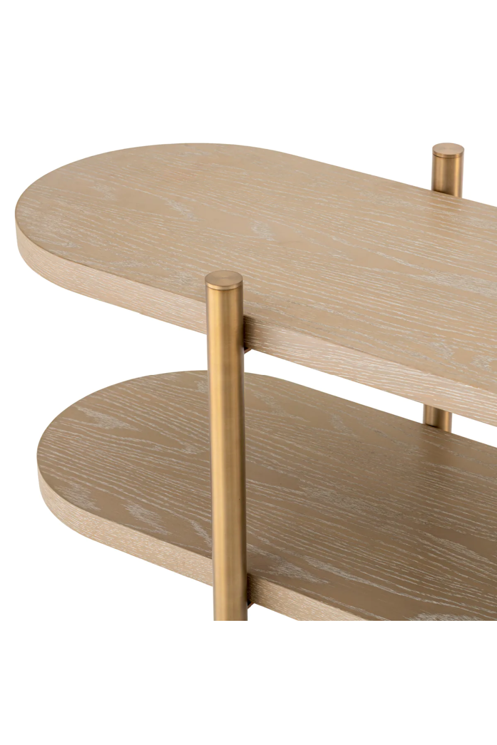 Washed Oak Shelf Cabinet Scario | Eichholtz Miami