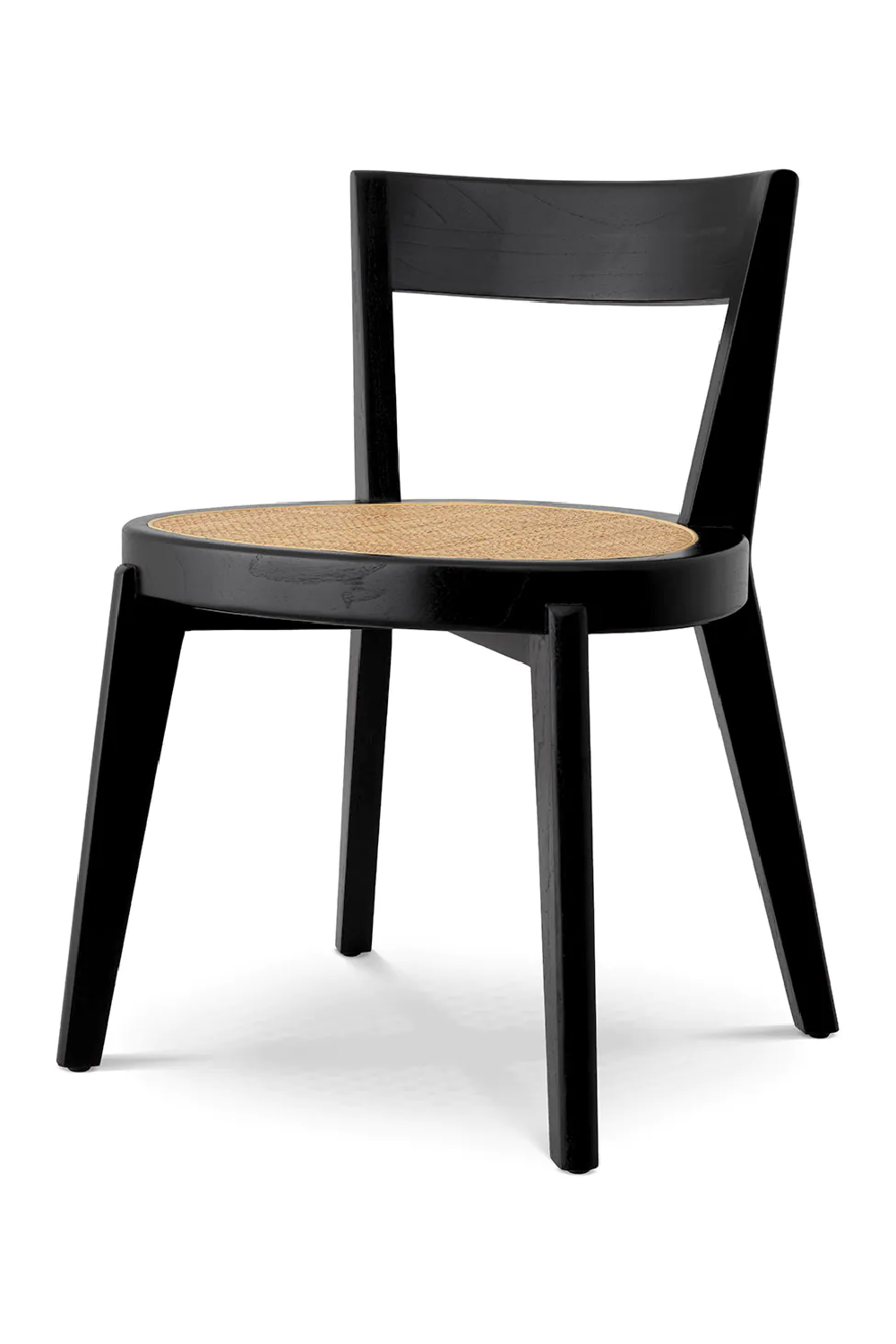 Black Wood Dining Chair Alvear | Eichholtz Miami