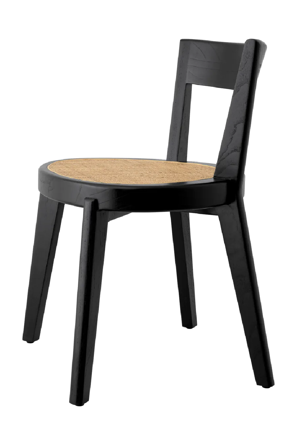 Black Wood Dining Chair Alvear | Eichholtz Miami
