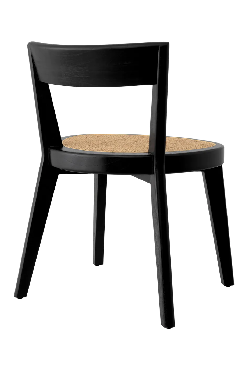 Black Wood Dining Chair Alvear | Eichholtz Miami