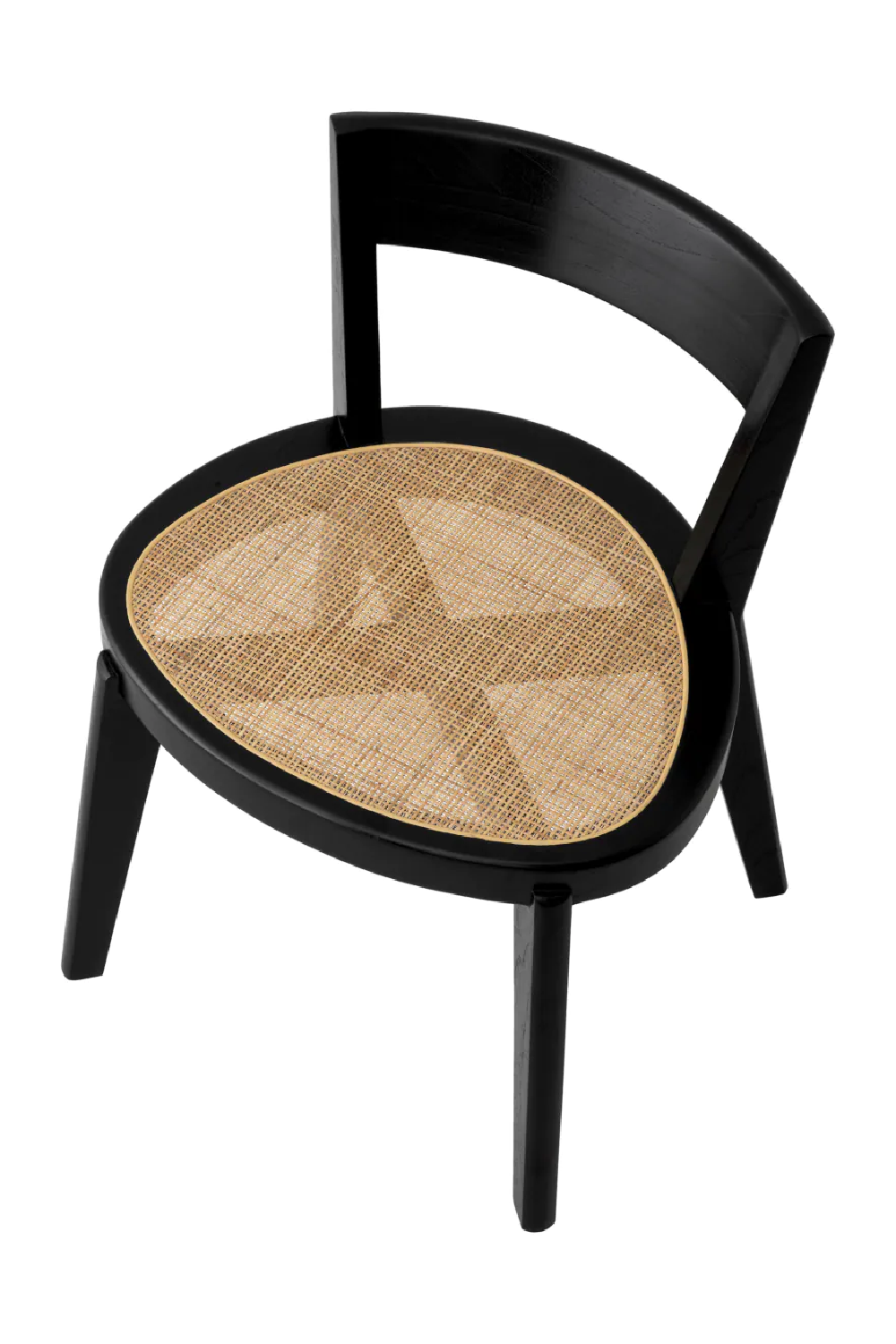 Black Wood Dining Chair Alvear | Eichholtz Miami