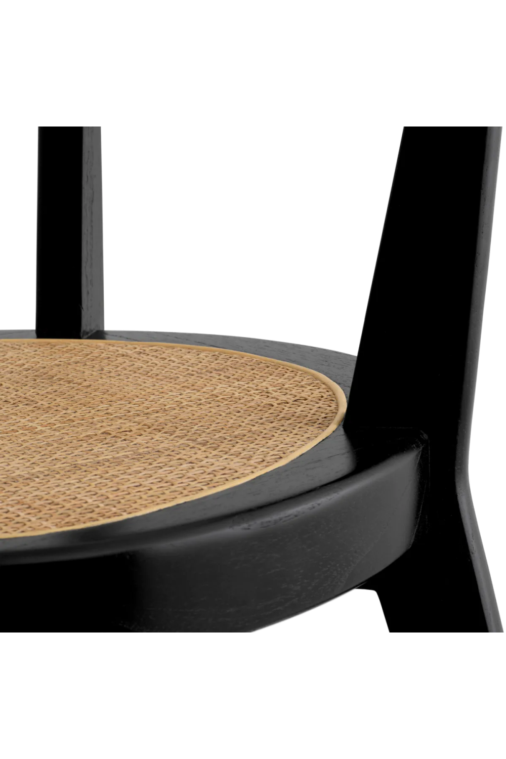 Black Wood Dining Chair Alvear | Eichholtz Miami