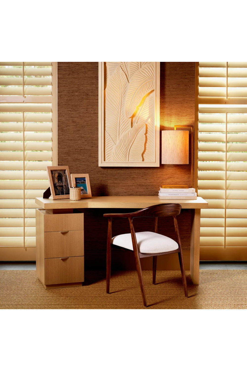 Cream Plant Wall Object Zanzibar | Eichholtz Miami