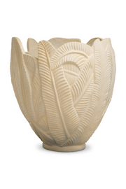 Outdoor Cream Leaf Planter Zanzibar | Eichholtz Miami