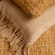 Hand-Knotted Jute Cushion Palinuro